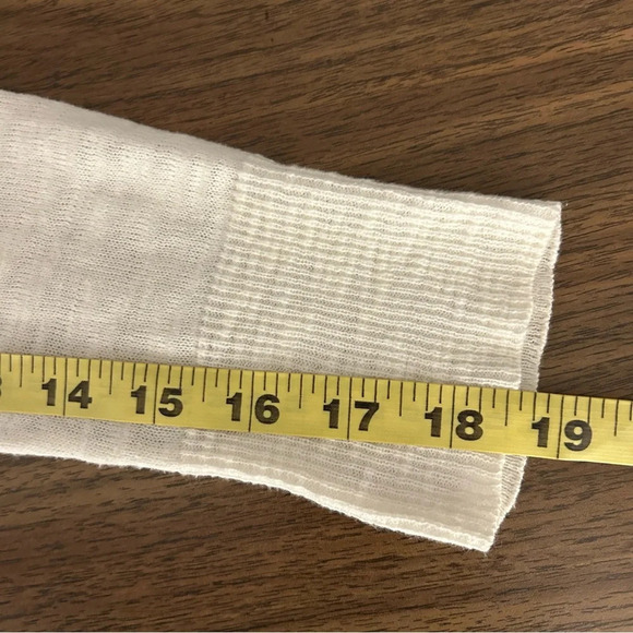 LILLA P black and white stripe open cardigan S - Picture 12 of 12